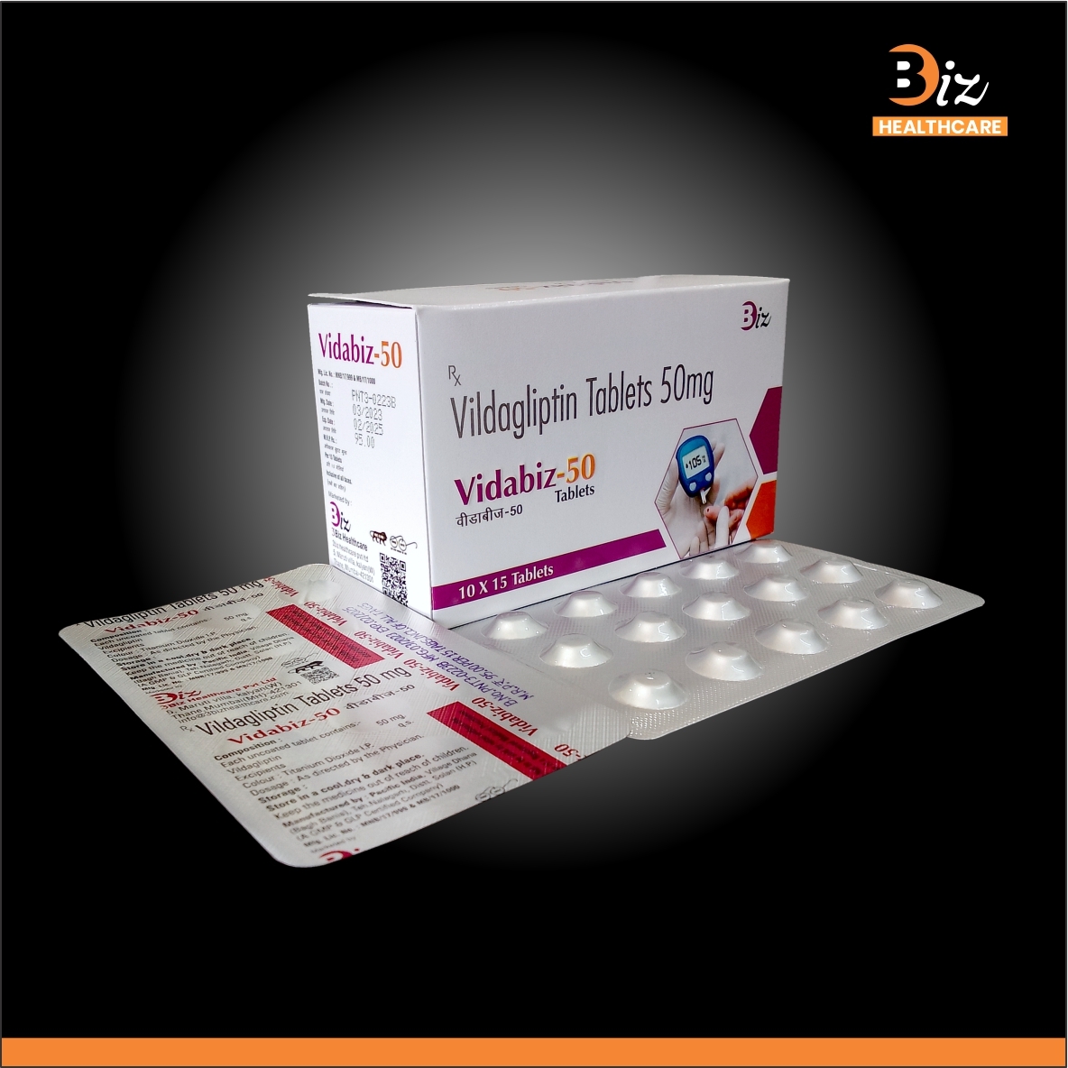 Vildagliptin  50mg