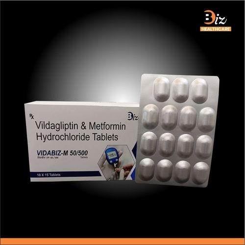 Vildagliptin 50mg  Metformin 500mg