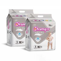 BABY DIAPER HIGH ABSORBENT PANT DIAPERS CHAMPS SOFT AND DRY BABY DIAPER PANTS XL 54 PCS (EXTRA LARGE XL54 PIECES) 0961