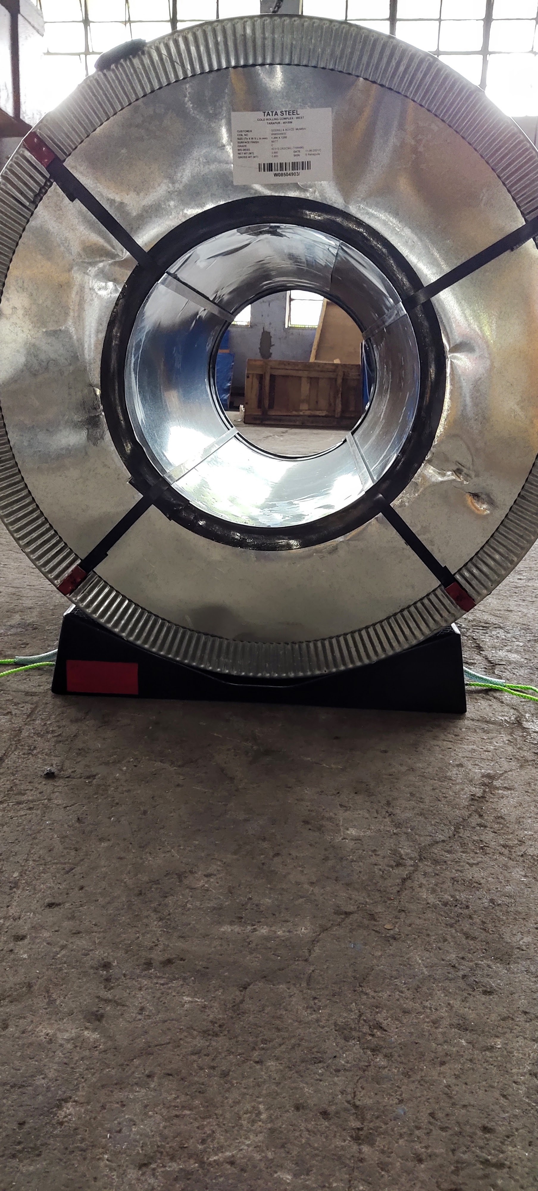 Rubber Skids For Coil Protection