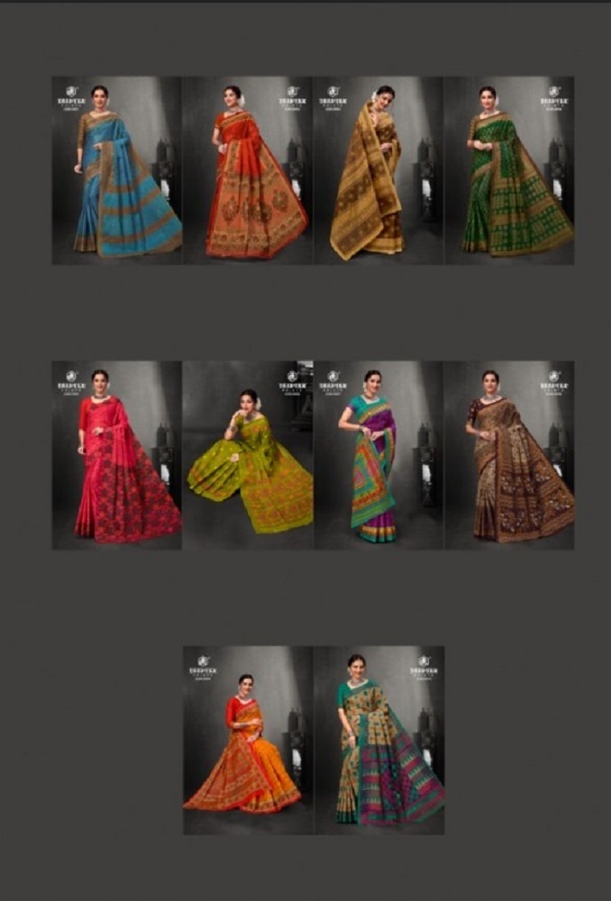 Deeptex Prime Time Vol 9 Cotton Sarees