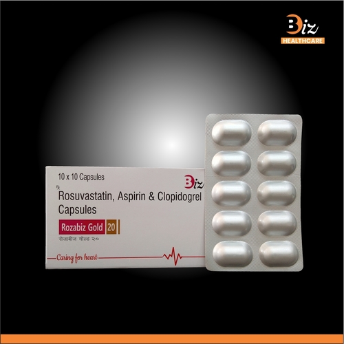 Rosuvastatin 20mg  Asp 75mg Clopidogrel 75mg