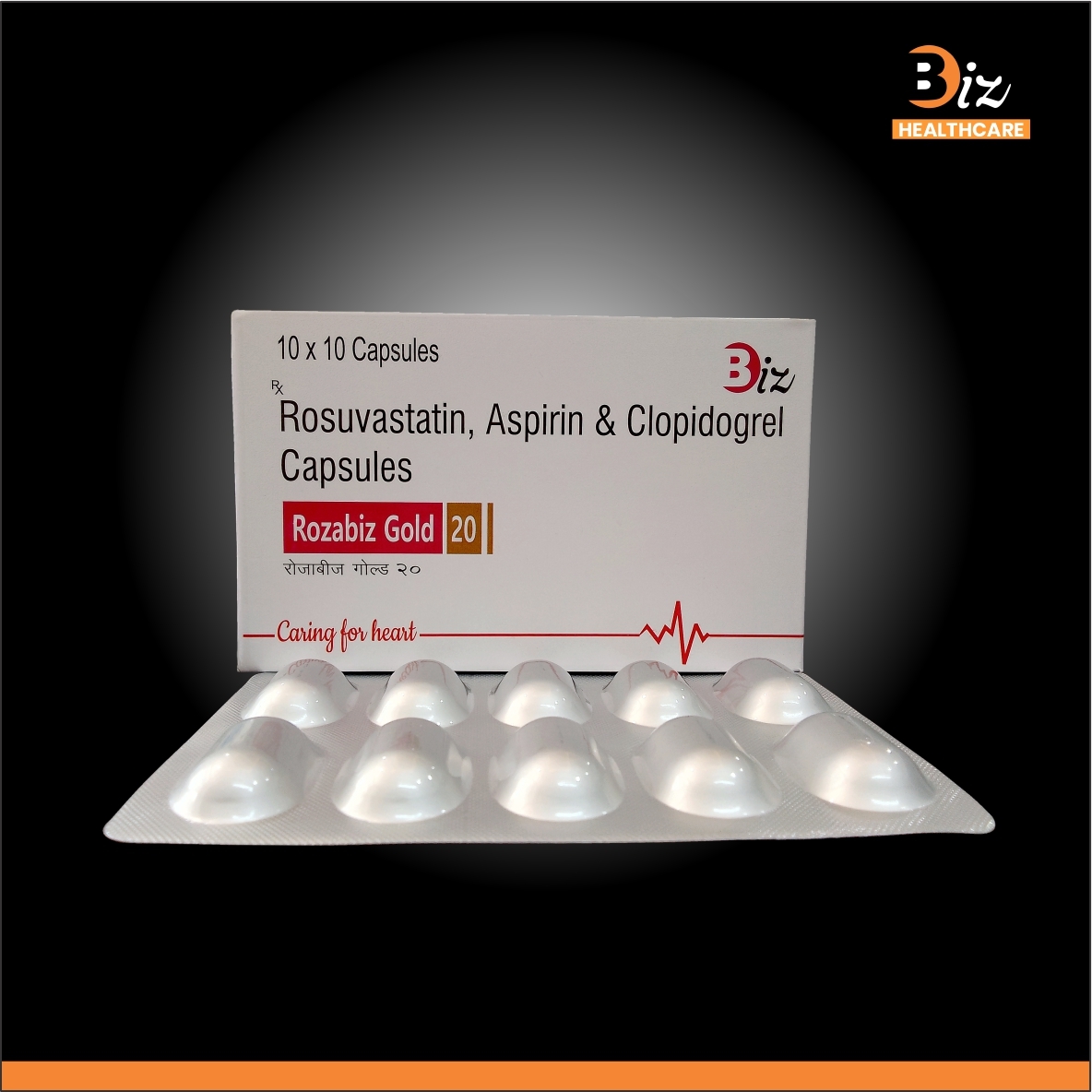 Rosuvastatin 20mg  Asp 75mg Clopidogrel 75mg