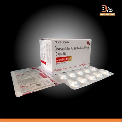 Atorvastatin 10mg Asp 75mg Clopidogrel 75mg