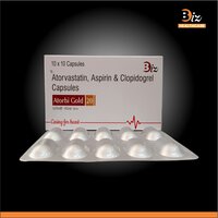 Atorvastatin 20mg  Asp 75mg  Clopidogrel 75mg