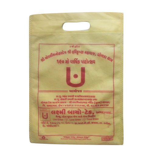 D Cut Customized Non Woven Bags