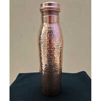 Hammered Copper Water Bottle