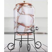 Marble Texture Copper Water Dispenser