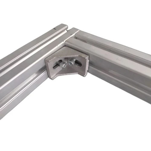 Silver L Shape Aluminium Angle Bracket