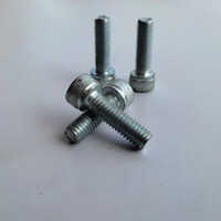 Zinc Coated Allen Bolts - High-Grade Metal, Various Sizes, Silver Color | Superior Corrosion Resistance, Maximum Strength, Easy Installation