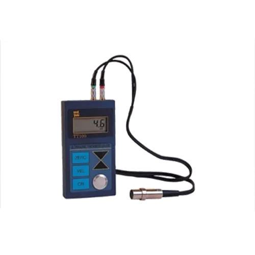 TT100 Ultrasonic Thickness Gauge - Plastic Material , Black Color for Industrial Laboratory Use