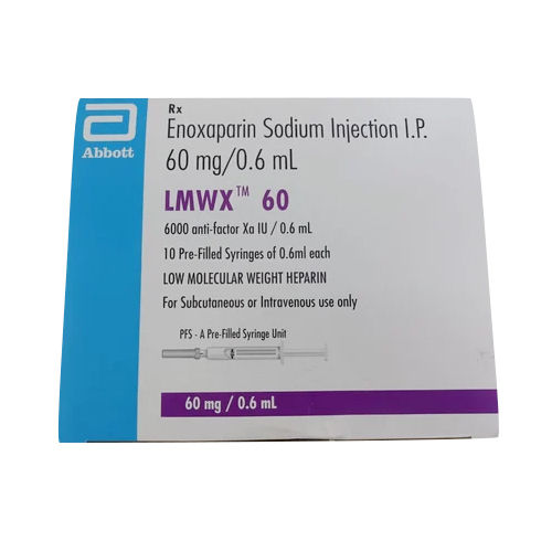 60mg Enoxaparin Sodium Injection IP