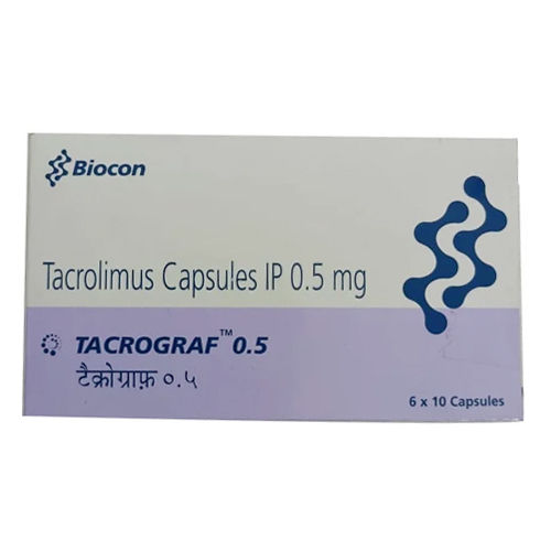 0.5mg Tacrolimus Capsules IP