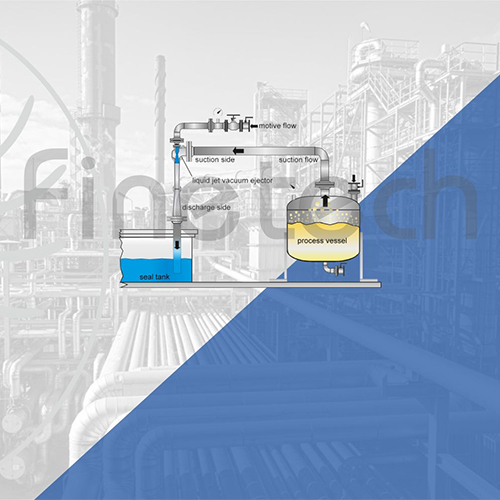 Water Liquid Jet Ejector Vacuum System