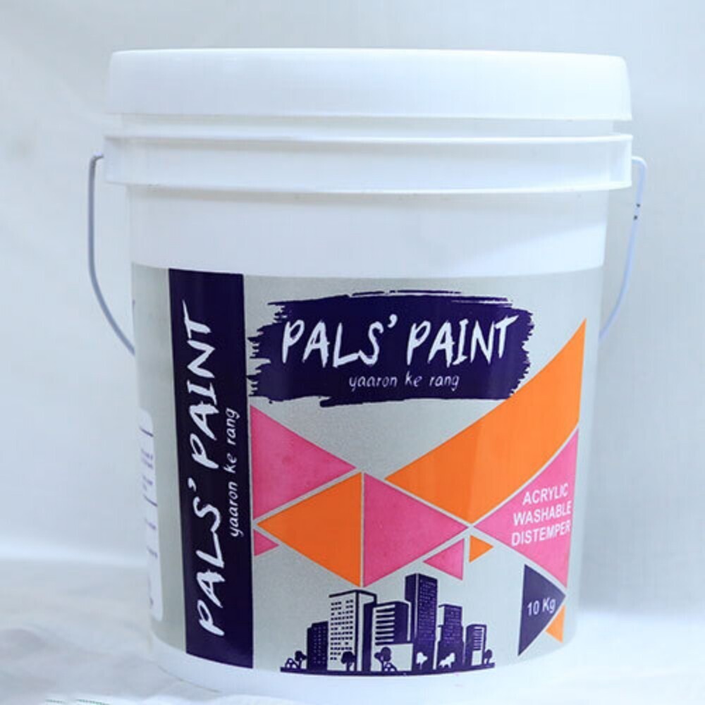 10Kg Acrylic Washable Distemper Paint - Cas No: Na