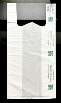 Biouva Compostable Carry Bags - Color: White