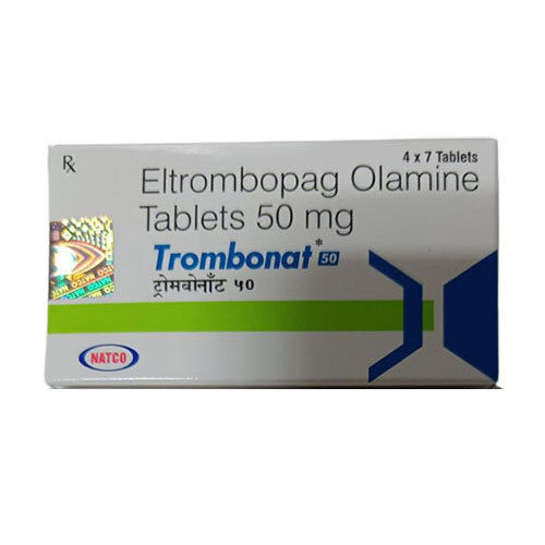 Eltrombopag Olamine Tablets 50 Mg General Medicines