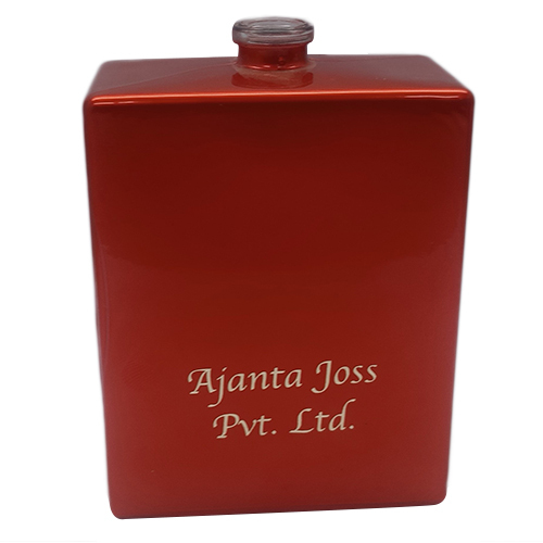 Metallic Red Perfume Bottle Coating Services - Color: Different Available