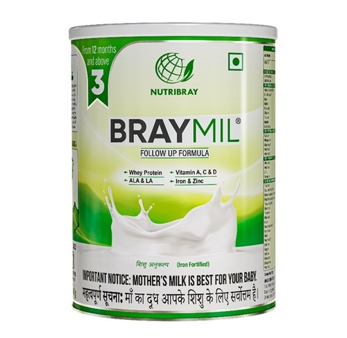 BRAYMIL 3 follow up formula Stage 3 - 400 gm (12 months Onwards)