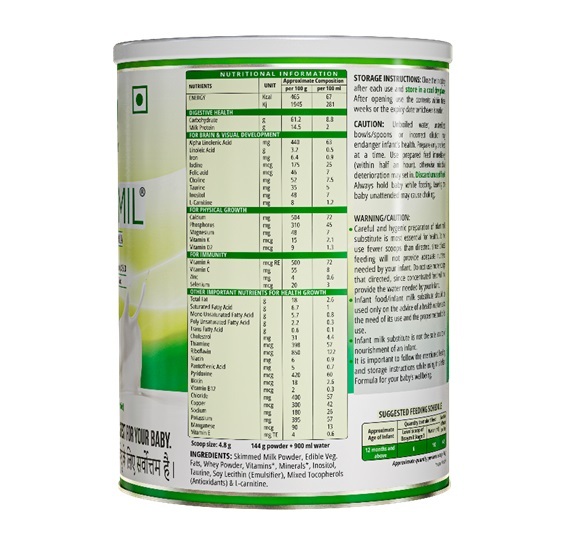 BRAYMIL 3 follow up formula Stage 3 - 400 gm (12 months Onwards)