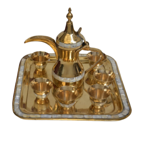 Brass Tea Set