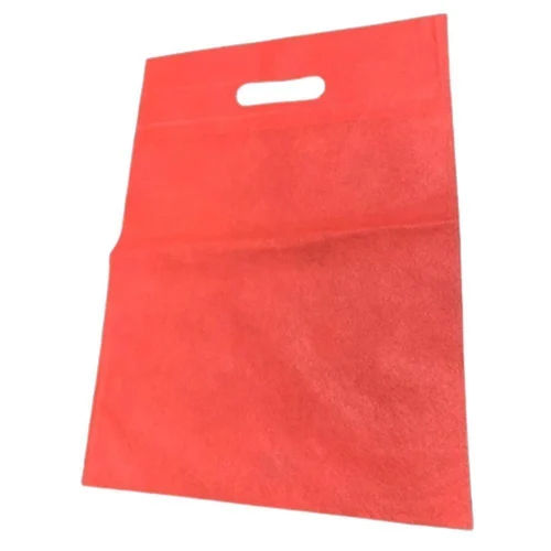 Orange Non Woven D Cut Bag