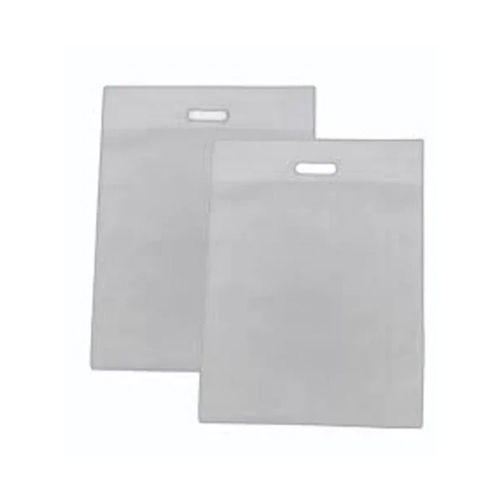 D Cut Plain Non Woven Grocery Bag