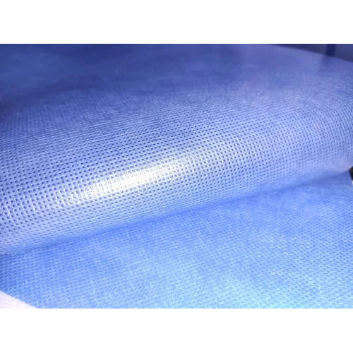 Laminated Non Woven Fabric - Color: Blue