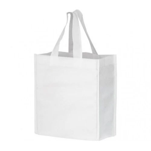 White Loop Handle Non Woven Bag