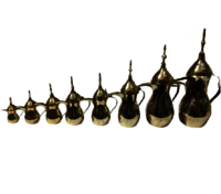 Brass Tea Pot - Handmade Brass, Elegant Gold Finish, Unique Retro Design, Corrosion Resistant, Moisture Proof, Easy To Clean And Install