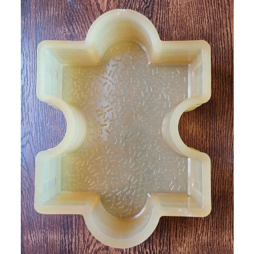 Light Yellow Pvc Paving Block Mould