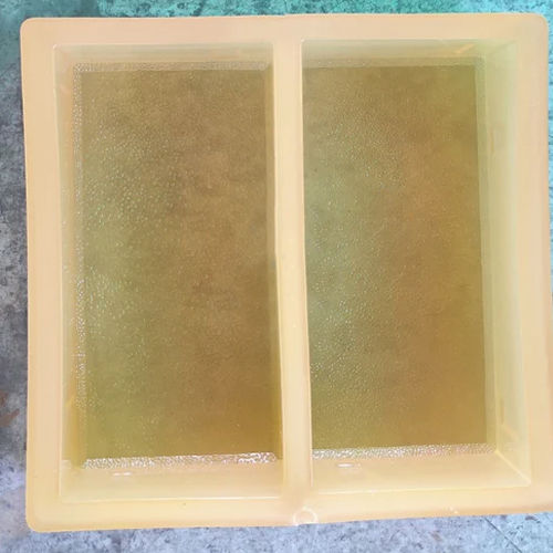 Light Yellow Pvc Rubber Brick Mould