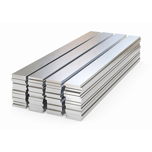 Aluminum Flat Bar - Color: Silver