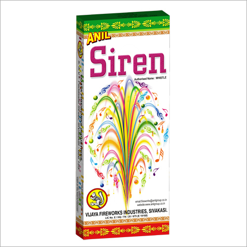 Siren Fire Cracker