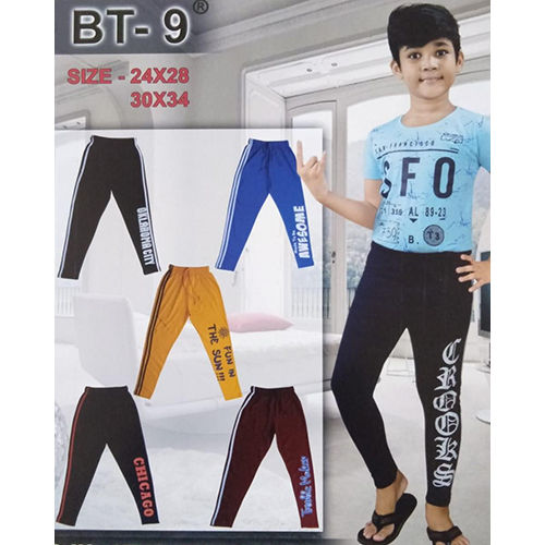 Various Colour Kids Black Lower