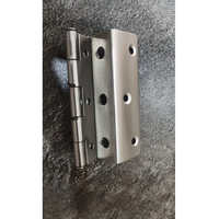 Locking L Hinges - Stainless Steel, 3" Length, Silver Color, 1.6 - 2 Mm Thickness, 90 Degree Locking System, Suitable For Cabinets