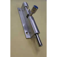 Super Marble Tower Bolt - Aluminum Body, 4 Inches, Silver Finish, Stainless Steel Rod, Durable & Versatile Door Security Solution