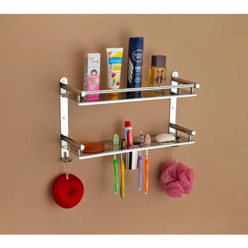 5 In 1 SS Bathroom Shelf