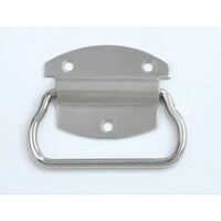 Stainless Steel Chest Handle - Polished Finish, 3" Size, Ergonomic Design For Comfortable Grip, Heavy-duty Metal Construction