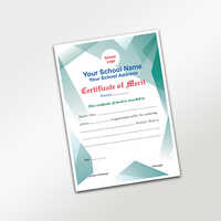 Certificates Of Merit - Feature: Eco Friendly