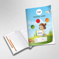 Customized School Notebook - Binding: Staple-bound