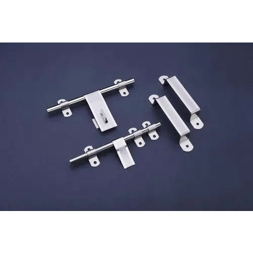 Ss Door Hardware Kit - Color: Silver