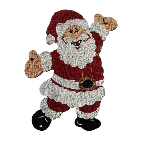 Santa Beads Placemat