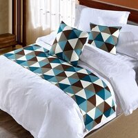 Designer Bed Runner - Color: Multi Color
