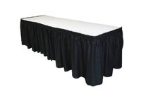 Square Table Cover - Polyester Fabric, 6 Ft Size | Elegant Fitted Design, Wrinkle Resistant, Easy To Install, Ideal For Events