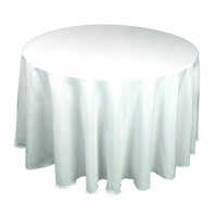 White Color Table Cover - Polyester Material, Fits 6 ft Tables | Elegant 2-in-1 Fitted Tablecloth & Skirt, Wrinkle Resistant, Easy to Install, Versatile Use