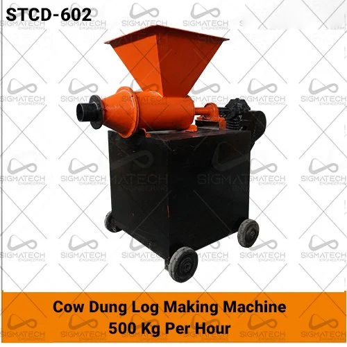 5 HP Dung Stick Making Machine