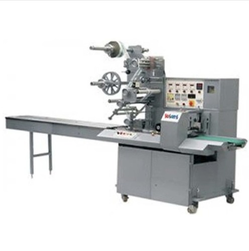 Flow wrap pouch packing machine automatic with control panel