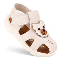 Kids Polo 7x11 Beige Sandal - Leather Upper, Pu Outsole | Unisex Design, Fancy Flat Heel, Various Sizes And Colors Available, Warranty Included