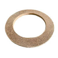 Brown Cork Washer - High-quality Rubber Material, 74mm Circular In Light Brown Color, 6mm Thick For Secure Bottle Fits